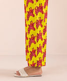 Printed Cambric Straight Pants