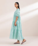 Printed Lawn Tier Dress