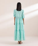 Printed Lawn Tier Dress