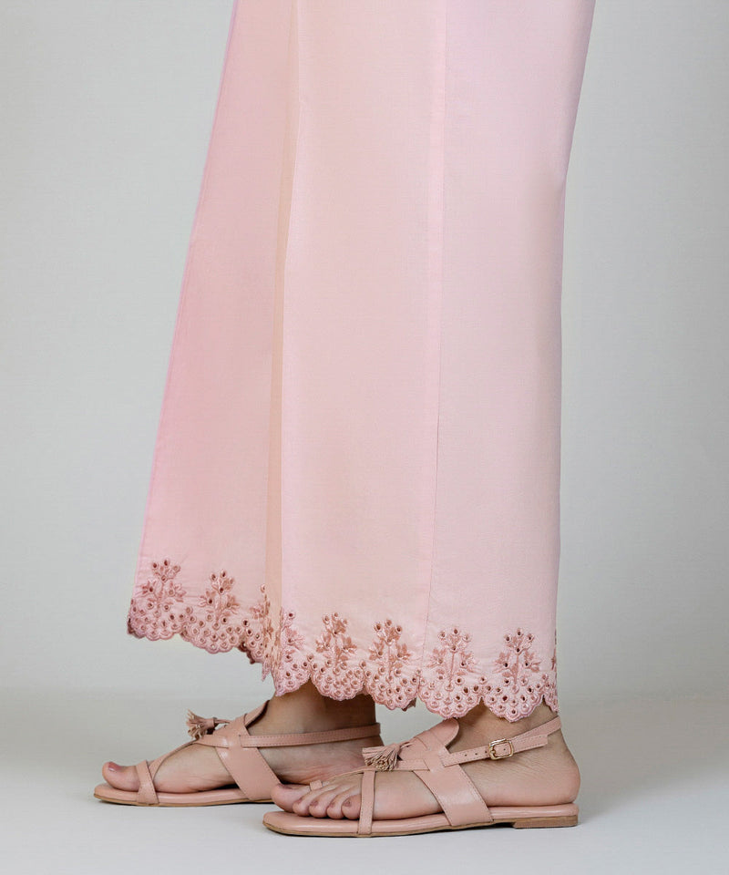 Embroidered Cambric Culottes