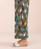 Printed Lawn Straight Pants