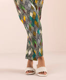 Printed Lawn Straight Pants