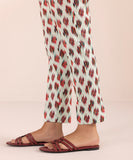 Printed Lawn Cigarette Pants