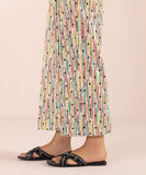 Printed Lawn Straight Pants
