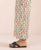 Printed Lawn Straight Pants