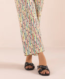 Printed Lawn Straight Pants