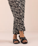 Printed Lawn Straight Pants