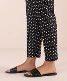 Printed Lawn Cigarette Pants