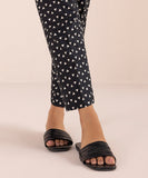 Printed Lawn Cigarette Pants