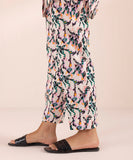 Printed Lawn Cigarette Pants
