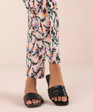Printed Lawn Cigarette Pants