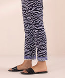 Printed Lawn Cigarette Pants