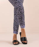 Printed Lawn Cigarette Pants