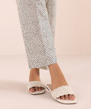 Printed Lawn Straight Pants