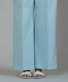 Embroidered Poplin Culottes