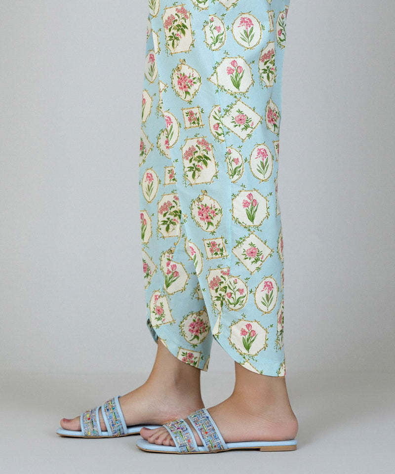 Printed Poplin Tulip Shalwar