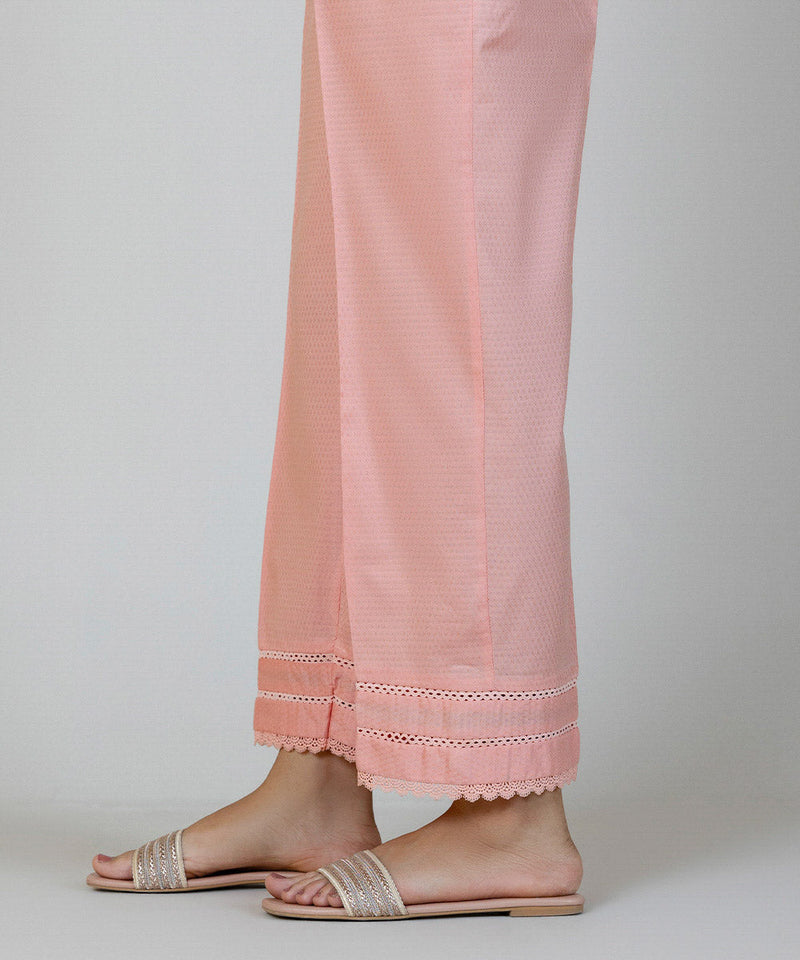 Dobby Straight Pants