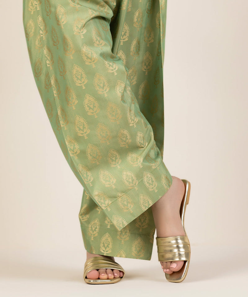 Jacquard Shalwar