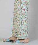 Printed Cambric Straight Pants