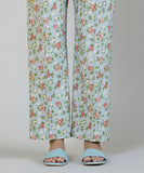 Printed Cambric Straight Pants