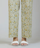 Printed Cambric Straight Pants