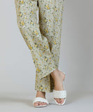 Printed Cambric Straight Pants