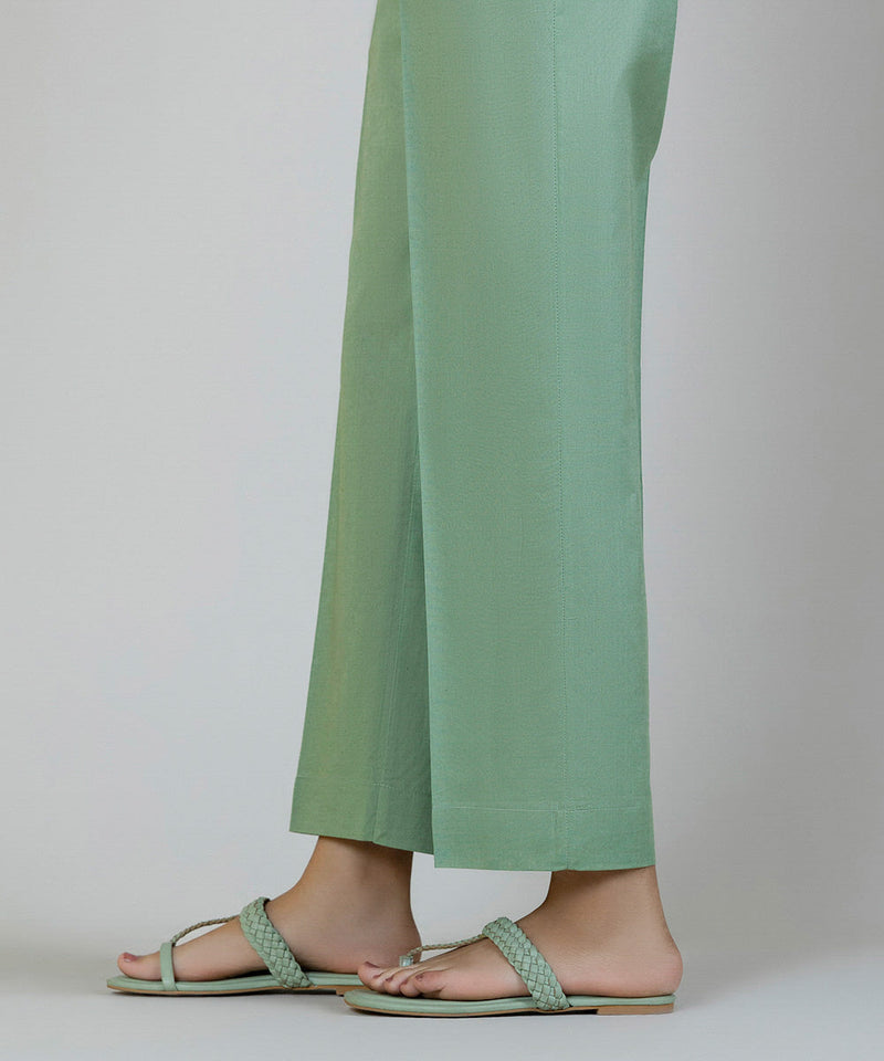 Cambric Straight Pants