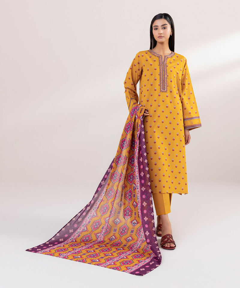 Printed Voile Dupatta