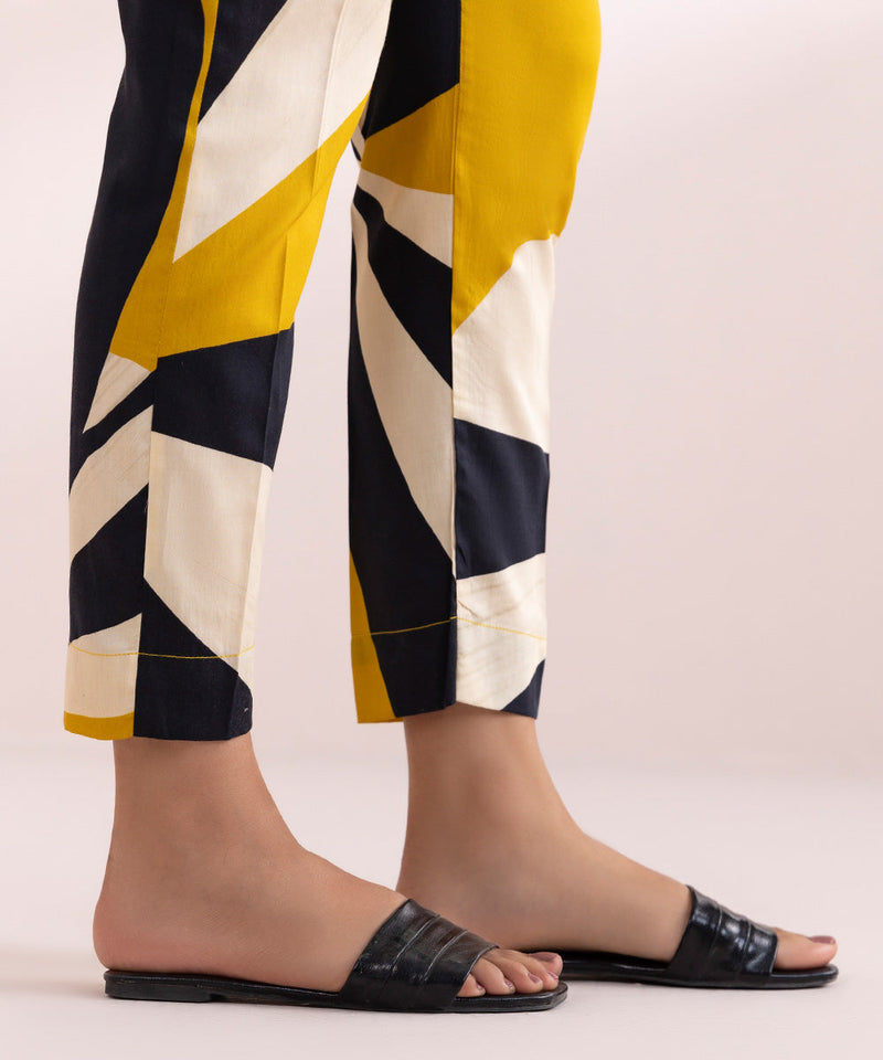 Printed Cotton Pants