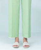 Cotton Jacquard Straight Pants