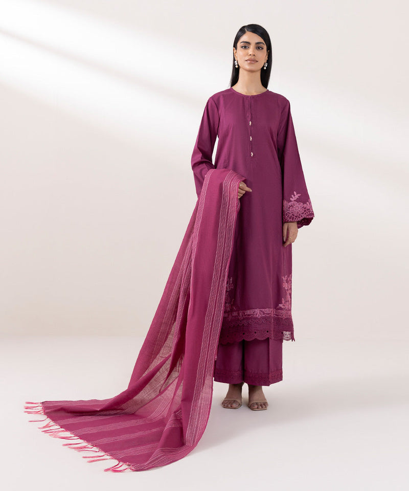 Yarn Dyed Khaddi Dupatta