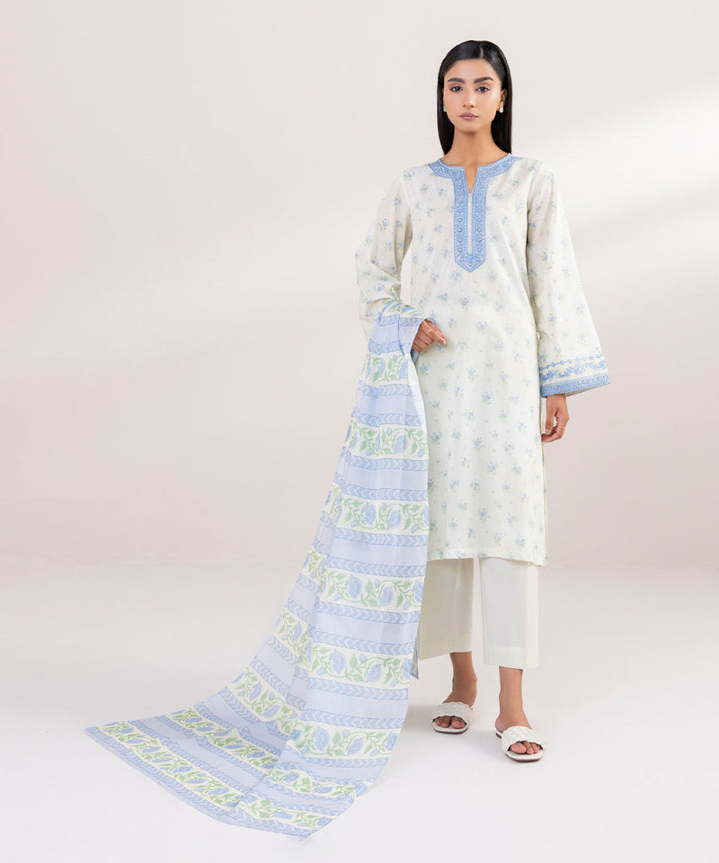 Printed Voile Dupatta