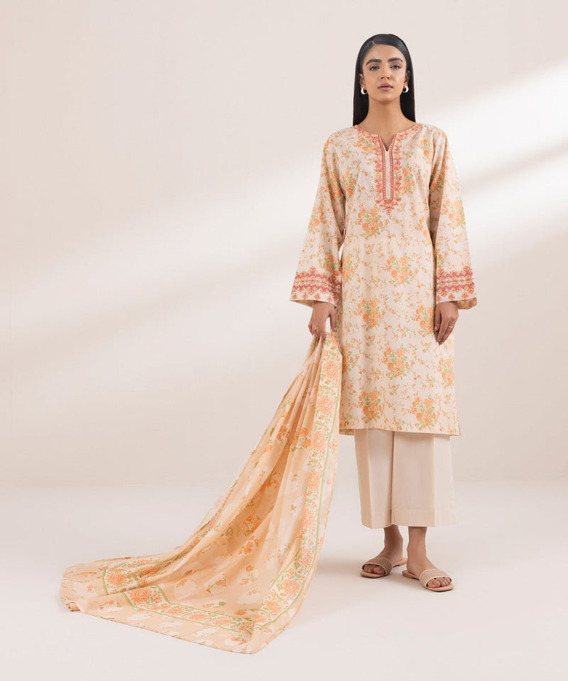 Printed Voile Dupatta