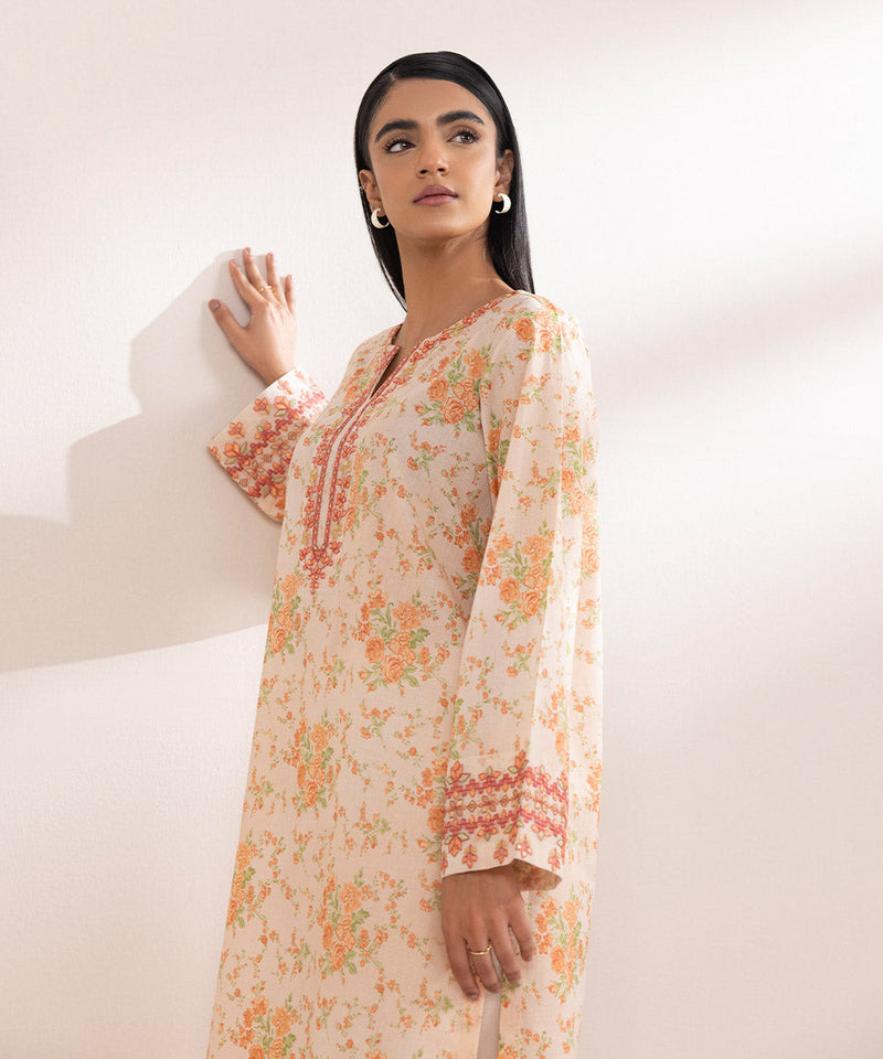 Embroidered Lawn Shirt