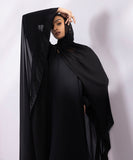 Hand Embellished Abaya Set