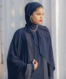 Front Open Embellished Abaya Set