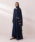 Front Open Embellished Abaya Set