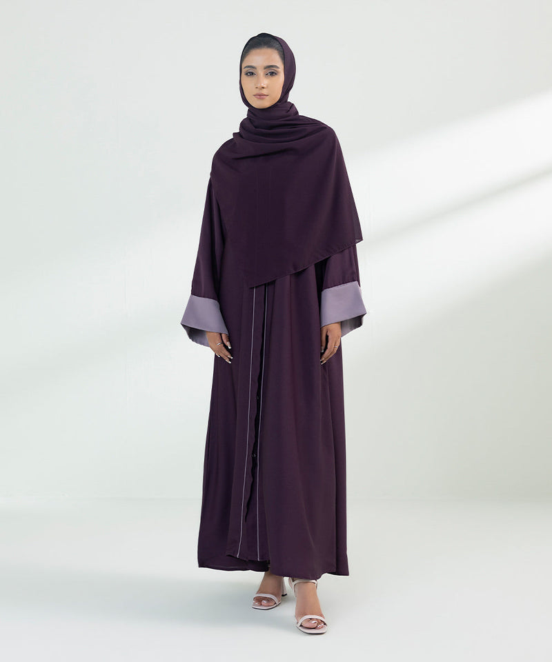 Button Through Abaya