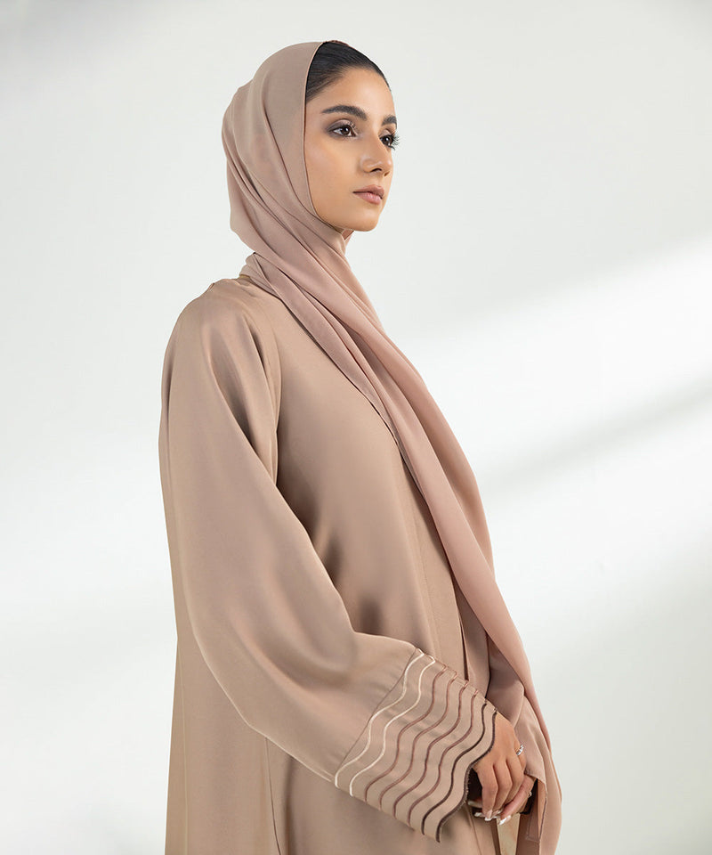 Embroidered Abaya Set