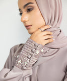 Embellished Kaftan Abaya Set