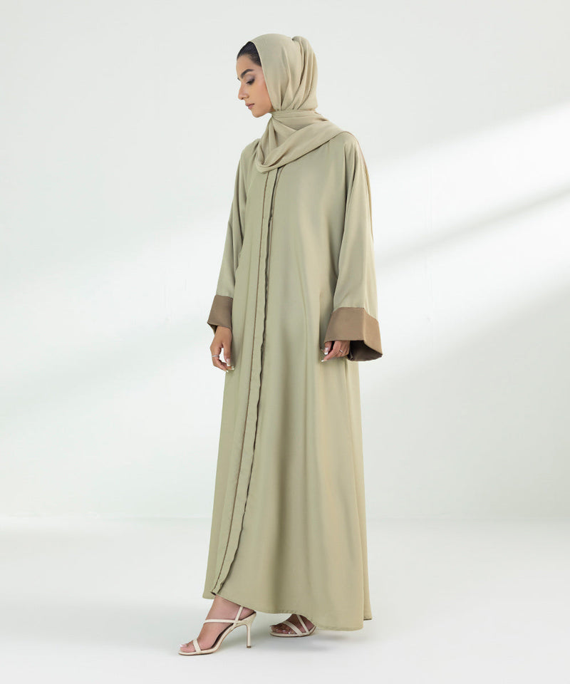 Button Through Abaya