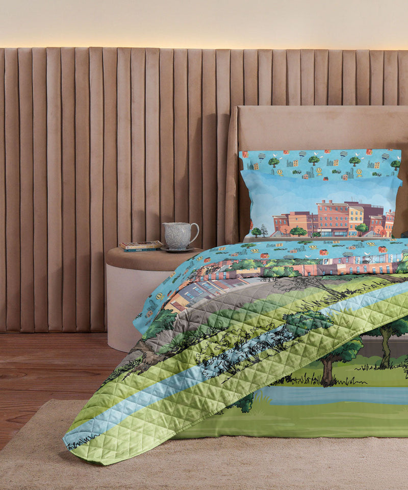 Cityscape - Bed Spread
