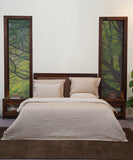 Clip Jacquard Beige - Quilt Cover