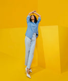 Button Through Denim Shirt