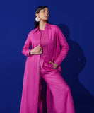 Linen Button Through Dress