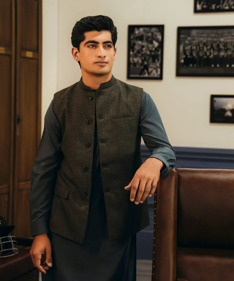 Tropical Fabric Waistcoat