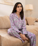 Floral Printed Viscose Pj Set