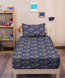 Bear and Llama - Bed Sheet