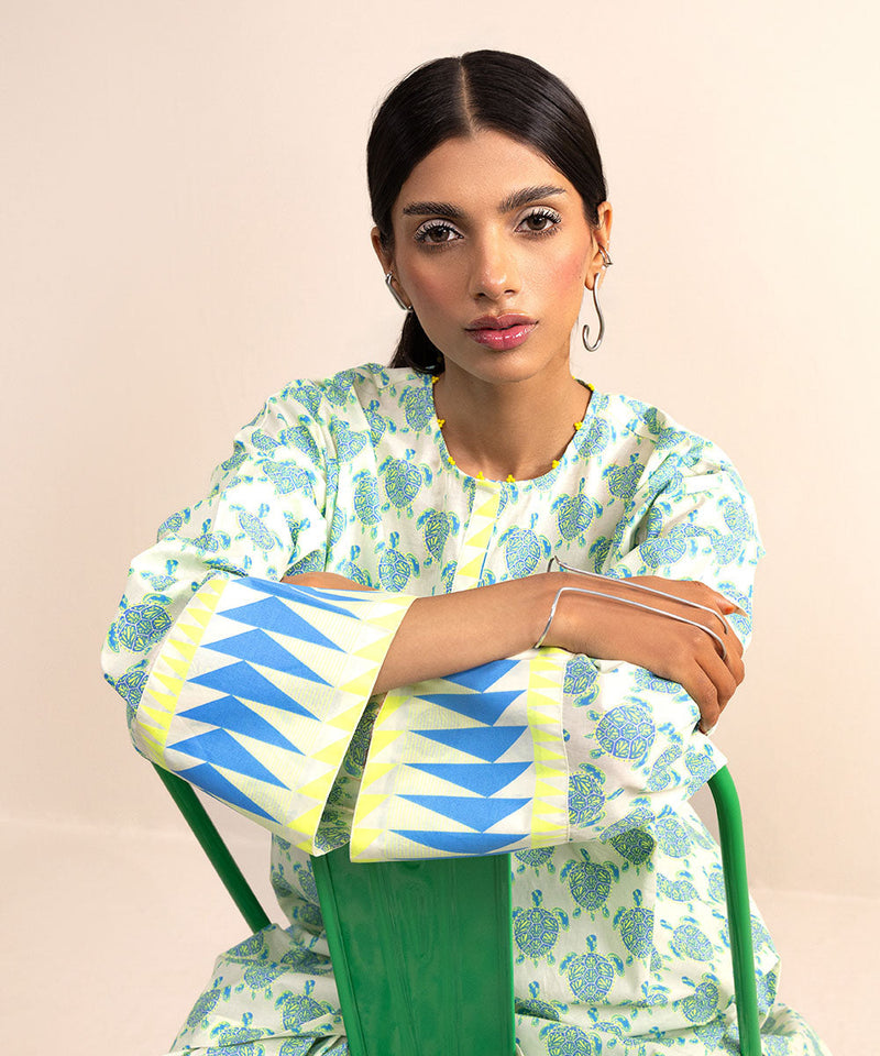 Printed Cambric Shirt