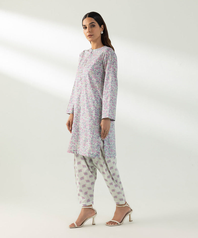 2 Piece - Embroidered Lawn Suit